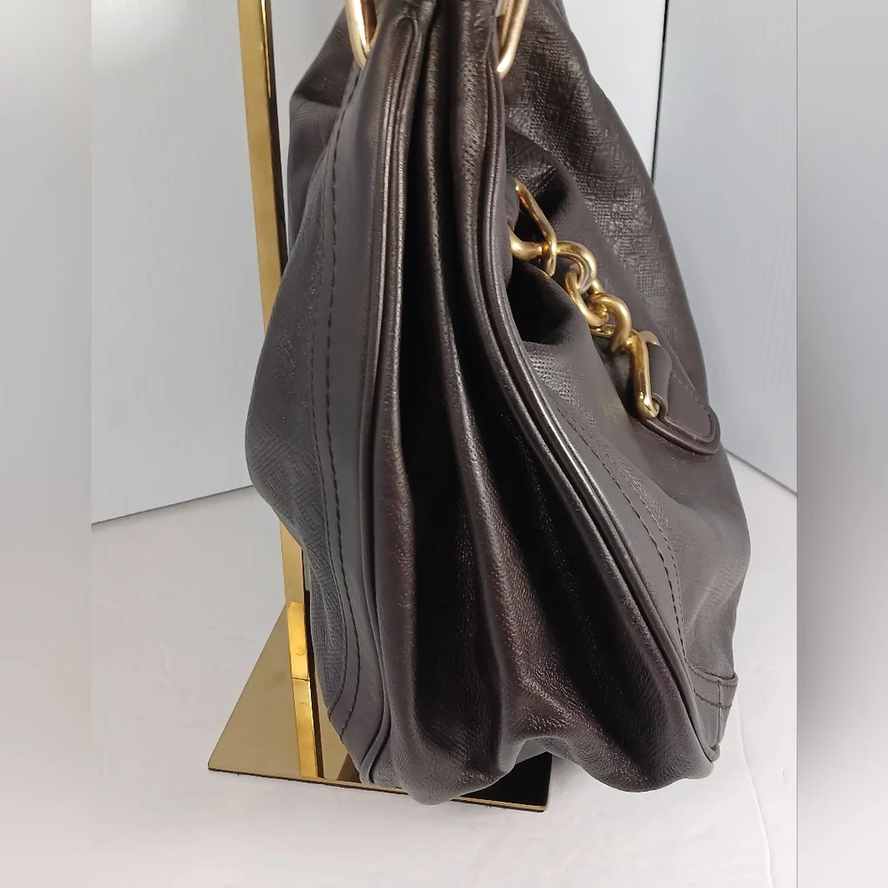 Bally dark brown Dasha hobo handbag - Picture 5 of 10